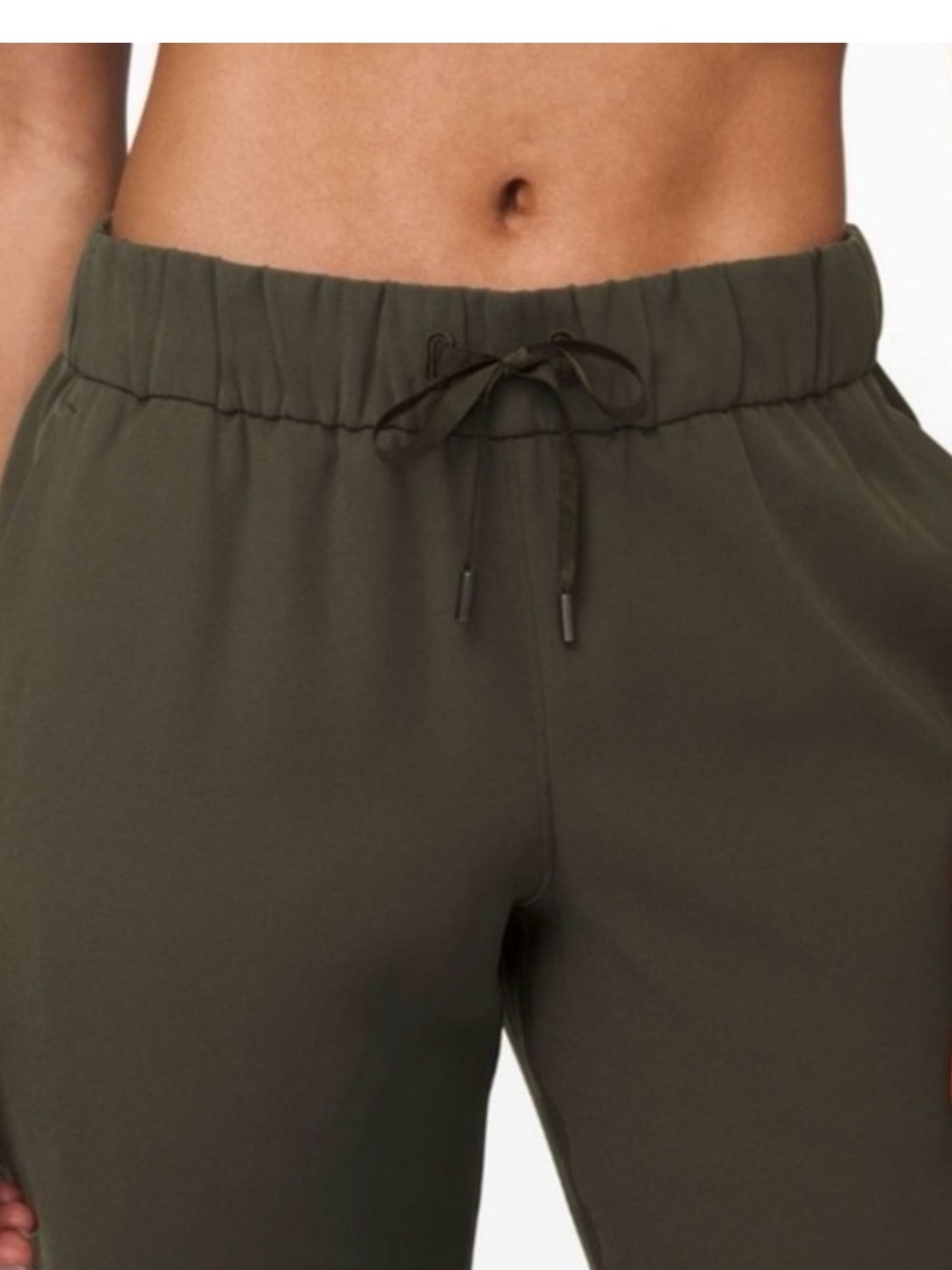 lululemon athletica “On the Fly” Olive Joggers, crisp tag, athleisure, track - Picture 4 of 14